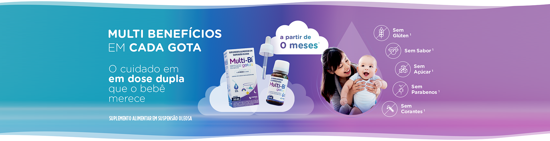 Multi-Bi Gotas Banner